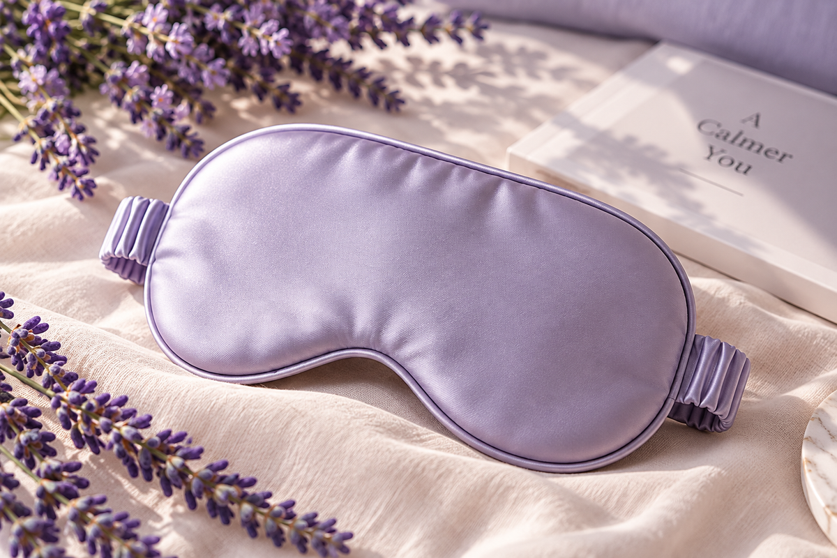Lavender Calm Satin Sleep Mask